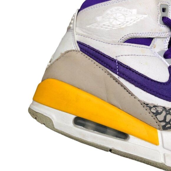 RARE 2018 Nike Air Jordan 1 Legacy 312 Lakers Size 9 - Picture 10 of 16